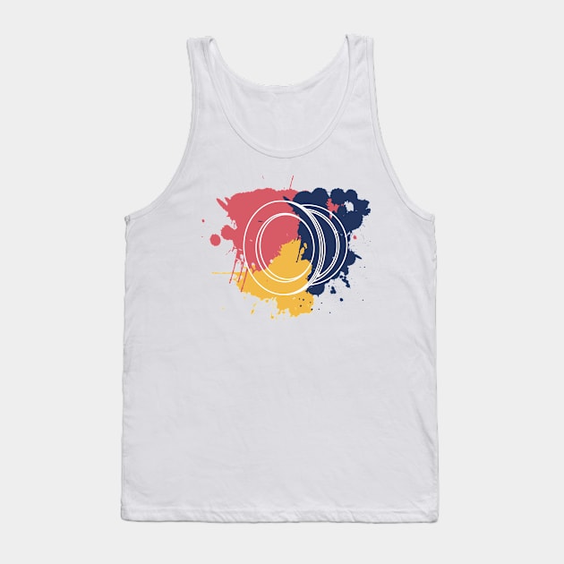 Splash Retro Yoyo Tank Top by yoyomonsterph